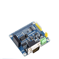 Carte d'extension Raspberry PI RS485 RS232 isolée, interface SPI 5V, circuit de protection haute vitesse, certifiée RoHS