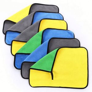 Paño de Limpieza de Microfibra Absorbente de 800 g/m² de Secado Rápido con Logotipo Personalizado, Toalla de Lavado para Automóvil - Product Image 1