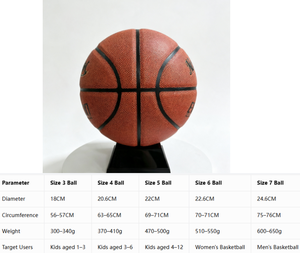 Ballon de <span class=keywords><strong>basket</strong></span>-ball d'intérieur <span class=keywords><strong>et</strong></span> d'extérieur taille 7 officiel en cuir PU antidérapant avec chambre à air en butyl pour l'entraînement sportif 75-76cm pour hommes <span class=keywords><strong>et</strong></span> femmes - Product Image 3