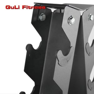 Guli Fitness <strong>Hex</strong> <strong>Dumbbell</strong> <strong>Set</strong> Metal Gym Equipment Storage Tree <strong>Dumbbell</strong> <strong>Rack</strong> 3 Pairs Powder Coating Vertical <strong>Dumbbell</strong> Stand - Product Image 4