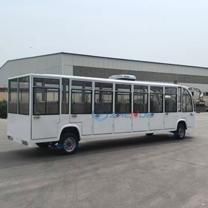 New Products White Four-Wheel Electric Sightseeing Vehicle 23 Seats Sales Office Tour Scenic Area Reception Electric Bus & <b>Car</b> - Product Image 3