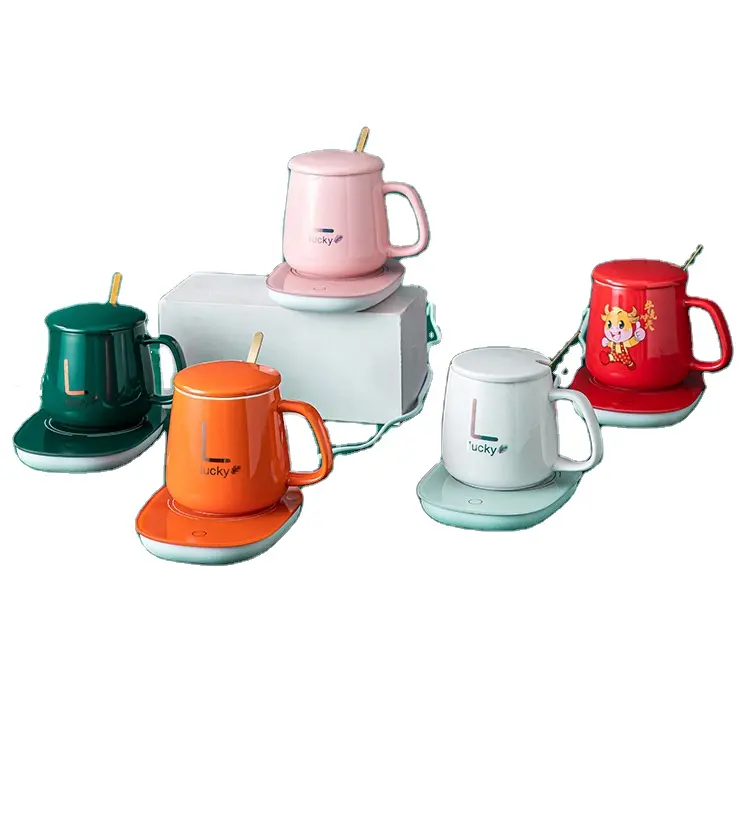 Akıllı drinkware mutfak kahve kupalar elektrikli kupa ısıtıcı