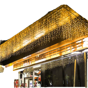 2025 nhà máy trực tiếp Chất lượng cao IP65 trong nhà & Ngoài trời LED <span class=keywords><strong>String</strong></span> <span class=keywords><strong>Lights</strong></span> Cổ Tích Icicle vườn Roof trang trí nội thất cho Giáng sinh - Product Image 4