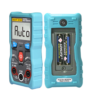 Série de multimètres numériques miniatures ZOYI (ZT-S1 ZT-S2 ZT-S3 ZT-S4) avec écran LCD - Product Image 2