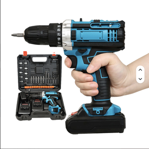 21V Portable Cordless Impact Drill <b>Tool</b> Set Variable Speed Plastic OEM Multifunctional CR-21 Variable Speed <b>Power</b> Drill Operates - Product Image 5