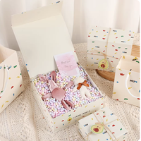 Boîte d'emballage de cosmétiques personnalisée avec logo, motif à pois, pour cadeaux, maquillage, parfum, recyclable, haut de gamme, mignonne, taille moyenne