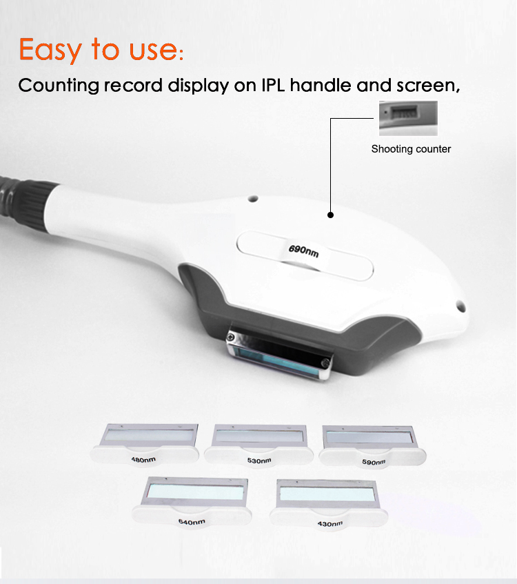 2 In 1 IPL Diode Laser Hair Removal Skin Rejuvenation Beauty Salon Equipment