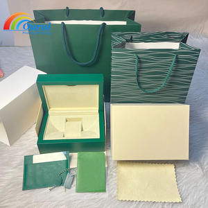 Sustainable Custom Luxury <b>Wooden</b> <b>Watch</b> Box for High-End Brands with Green Packaging Design - Product Image 1