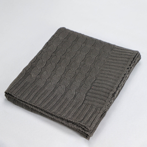 American Style High Quality Home Textiles Warm <strong>Chunky</strong> <strong>Knitted</strong> <strong>Throw</strong> for Sofa and Decoration - Product Image 3