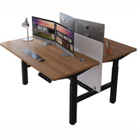 Mobilier de bureau électrique modulaire postes de travail pieds en métal cabines modernes poste de travail pour 4 personnes