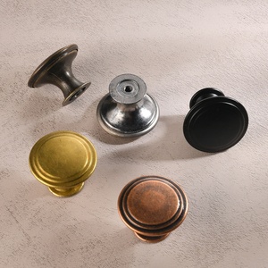 Tiradores de cajón de un solo agujero con cara de Animal antiguo, muebles de aleación de Zinc, armarios, caja de madera, tiradores para muebles de tocador de cocina - Product Image 6