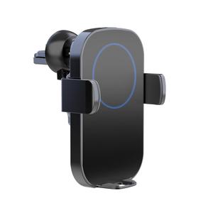 Otomatik kelepçe hızlı şarj telefon tutucu <span class=keywords><strong>iPhone</strong></span> Huawei Samsung akıllı sensör 10W kablosuz araba şarjı telefon için - Product Image 1
