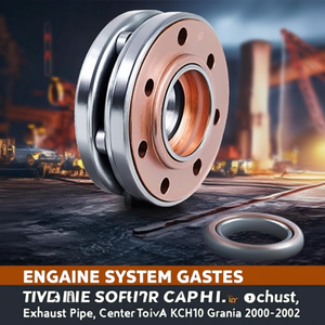 Joint d'étanchéité, tuyau d'échappement central pour Toyota HIACE KCH10 Granvia 2000-2002 - Product Image 3