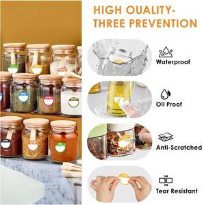 Etiquetas de alimentos de <span class=keywords><strong>lunes</strong></span> a domingo, pegatinas de puntos de fecha autoadhesivas semanales extraíbles <span class=keywords><strong>para</strong></span> restaurante, dispensador de contenedores de cocina - Product Image 4