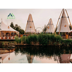 Tende e Decorazioni per Matrimoni, Tipi in <span class=keywords><strong>Bambù</strong></span> Impermeabile per Eventi, Teepee per Ristorante all'Aperto, <span class=keywords><strong>Tenda</strong></span> Parasole Famosa sui Social - Product Image 6