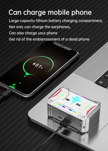 Nuevos auriculares originales, auriculares estéreo inalámbricos 5,3, auriculares TWS para móviles, auriculares para juegos, auriculares BT, auriculares - Product Image 5