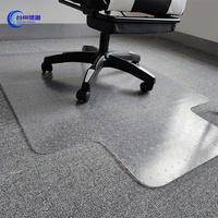 Bester Preis Kunststoff Gummi Antislip Bedruckte Wasch bare Kissen Einweg Weich schaum PVC Teppich Stuhl Matte für Büro