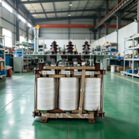 Transformateur de distribution immergé dans l'huile S11-M 10kV/400V, à faible perte et économe en énergie, tension d'entrée/sortie personnalisable