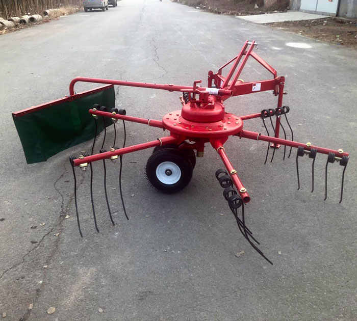 2.5m Tractor 3 Point Mounted PTO Rotary Hay Rake - High Productivity