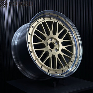 Rueda Personalizada Forjada de Dos Piezas GUDE de 19, 20 y 21 Pulgadas Hecha de T6061 para <span class=keywords><strong>BMW</strong></span> <span class=keywords><strong>M4</strong></span> M5, Audi RS6, Ford Mustang, Mercedes C63S - Product Image 1