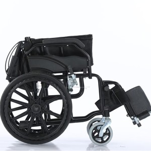 Que vous bénéficiiez de nombreuses bénédiction : Fauteuil roulant manuel pliable de 20 pouces, renforcé, portable, pour personnes âgées et handicapées - Product Image 2