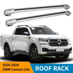 适用于 GWM Cannon Ute 2020-2024 的带防盗锁的车顶行李架横杆，与原厂行李架版本兼容 - Product Image 1