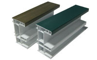 Profilé en plastique extrudé sur mesure de haute qualité, profilé linéaire UPVC pour fenêtre, cadre de porte coulissante, profilé de fenêtre