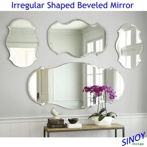 2026 Cheap Panic Buying Wall Decoration Frameless Splicing <b>Silver</b> <b>Mirror</b> Tile - Product Image 3