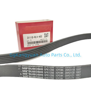 Correa de distribución automotriz Mitsubishi 6Pk1205 para Honda Ridgeline Pilot Odyssey, correa de motor, pieza 31110-Rlv-A02 - Product Image 4