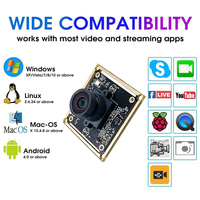 Módulo de Cámara Escáner de Documentos 4K, 8MP IMX179, Enfoque Fijo, USB2.0, Placa de Cámara Web para Lector de Pasaportes, Reconocimiento OCR