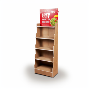 منبثقة من الورق المقوى كيس قهوة عسل من الورق المقوى بشاشة عرض أرضية للبيع بالتجزئة عرض الترويج للعطلات - Product Image 3