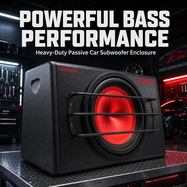 Soway OP-F PC-3 Dual Coil Audio Car Loaded Enclosures Pro Audio Passive Subwoofer Build 16 Years