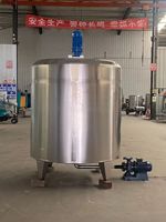 Mélangeur automatique en acier inoxydable SUS304 avec moteur à courant alternatif et engrenage, haute sécurité, économie d'énergie, 2 kW, pour liquides/poudres/parfums et produits chimiques