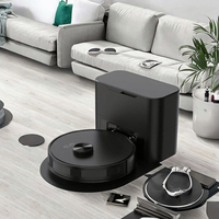 Aspirateur robot intelligent automatique OEM pour la maison, filtre HEPA, nettoyage humide/sec, utilisation domestique et hôtelière, prise EU, moteur sans balais à forte aspiration