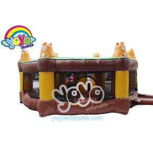 Versión personalizada del equipo interactivo para hámsters, juego inflable para hámsters, juego inflable de carnaval. - Product Image 2
