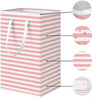 Cesta de lavandería plegable para almacenar y organizar ropa sucia, juguetes y escombros en casa