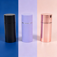 Tube vide rond 5g en gros pour correcteur, avec bouchon à clapet, impression sérigraphique, contenant en plastique court/long pour baume à lèvres et illuminateur