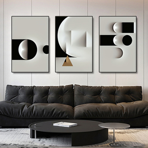 <span class=keywords><strong>Noir</strong></span> <span class=keywords><strong>et</strong></span> <span class=keywords><strong>blanc</strong></span> géométrique nordique mur Art affiches salon images décoratives toile art imprime peintures abstraites - Product Image 5