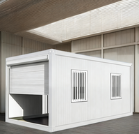 Garage pliable sur mesure, garage modulaire préfabriqué, économisez sur les frais de transport pour le stationnement des voitures et l'atelier