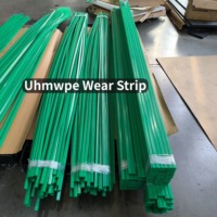 Bande de support en plastique UHMWPE ou HDPE NYLON à une seule rangée pour bandes anti-usure et rails de guidage de chaîne, fabriquée par STR Factory