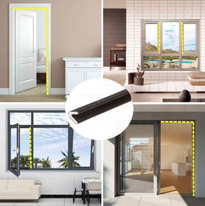 Meilleur prix Weatherseal enveloppé bande d'étanchéité en mousse PU <span class=keywords><strong>porte</strong></span> extérieure Protection contre les intempéries et étanchéité avec service <span class=keywords><strong>de</strong></span> traitement <span class=keywords><strong>de</strong></span> coupe - Product Image 5