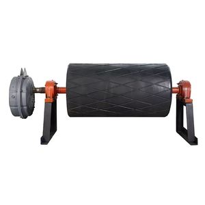 High Quality Steel and Wooden Conveyor From China OEM Customizable <b>Drum</b> Head for Crusher Good Price - Product Image 3