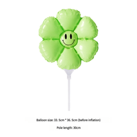 Ballon en aluminium motif petite marguerite et fleur de printemps, style dessin animé, idéal pour les anniversaires et les mariages – Meilleures ventes