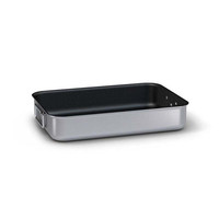 Plat à rôtir en aluminium antiadhésif 42,5 × 32 × 8 h cm Ballarini