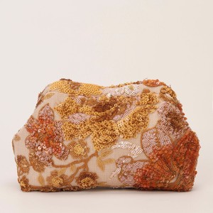 Borsa da Sera in Poliestere con Paillettes Ricamate su Misura, <span class=keywords><strong>Pochette</strong></span> da Donna Stile Retrò Europeo-Americano con <span class=keywords><strong>Motivi</strong></span> Floreali e Chiusura a Clip - Product Image 5