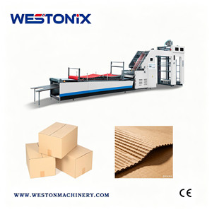 Laminateur Litho à Rouleaux Électrique Automatique WESTONIX <span class=keywords><strong>pour</strong></span> <span class=keywords><strong>Papier</strong></span> et Plastique, Haute Productivité, Modèle 150 - Product Image 1