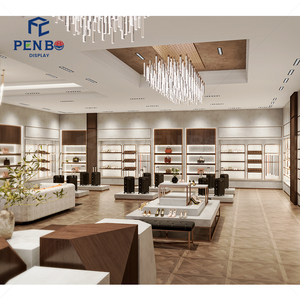 ไอเดียการออกแบบร้านบูติก<span class=keywords><strong>ส</strong></span>ุดหรู ไฟ LED ร้านค้ารองเท้าและกระเป๋าที่เป็นมิตรกับ<span class=keywords><strong>ส</strong></span>ิ่งแวดล้อม ทนทาน ชั้นวางสินค้า - Product Image 6