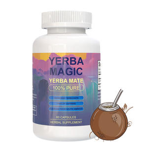 Cápsulas de Yerba Mate 100% Pura al por Mayor con Extracto de Hoja de Yerba Mate: Energía Limpia para la Claridad Mental y la Salud Intestinal - Product Image 1