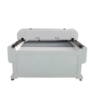 Machine de découpe Laser pour tissu imprimé, grand format, lit plat en feutre et cuir, tapis