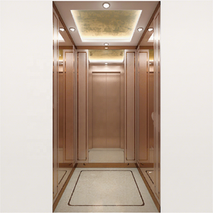 Ascenseur domestique panoramique pour villa, avec porte pliante, sur mesure - Product Image 2